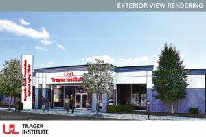 UofL Trager Institute exterior rendering