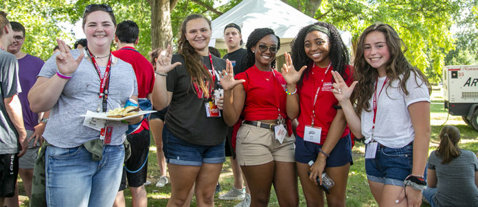 Seventy-two percent of UofL's freshman class live on campus. 