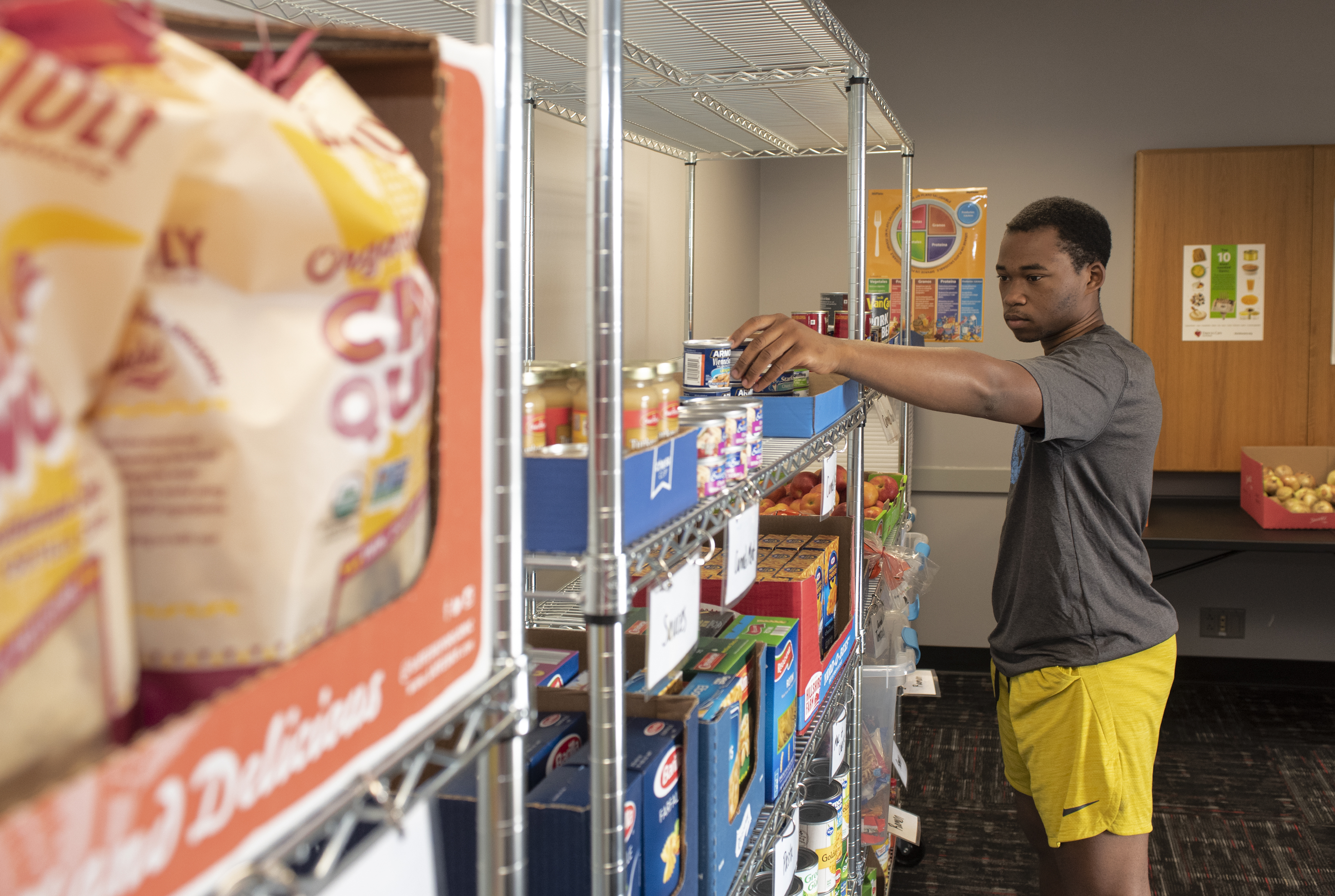 Bryant Grant, student volunteer