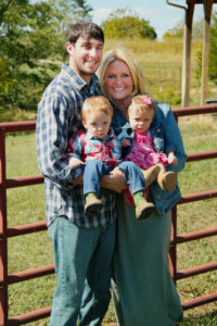 Travis and Heather Coulter and family