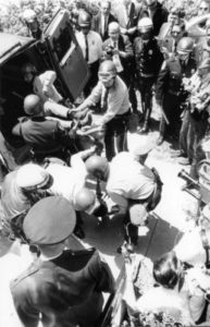 Black Student Union protest, 1969.