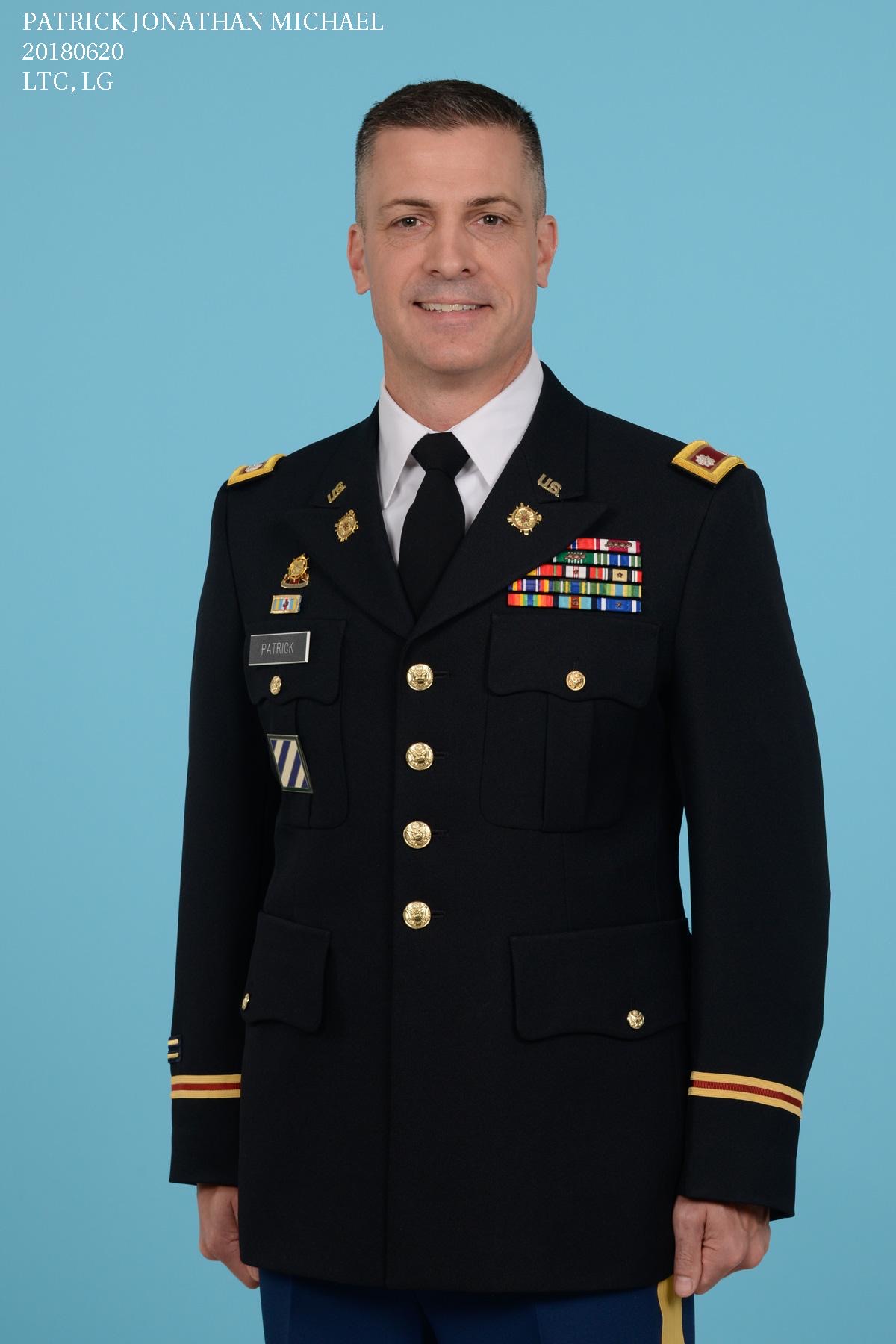 U.S. Army Col. Jonathan M. Patrick