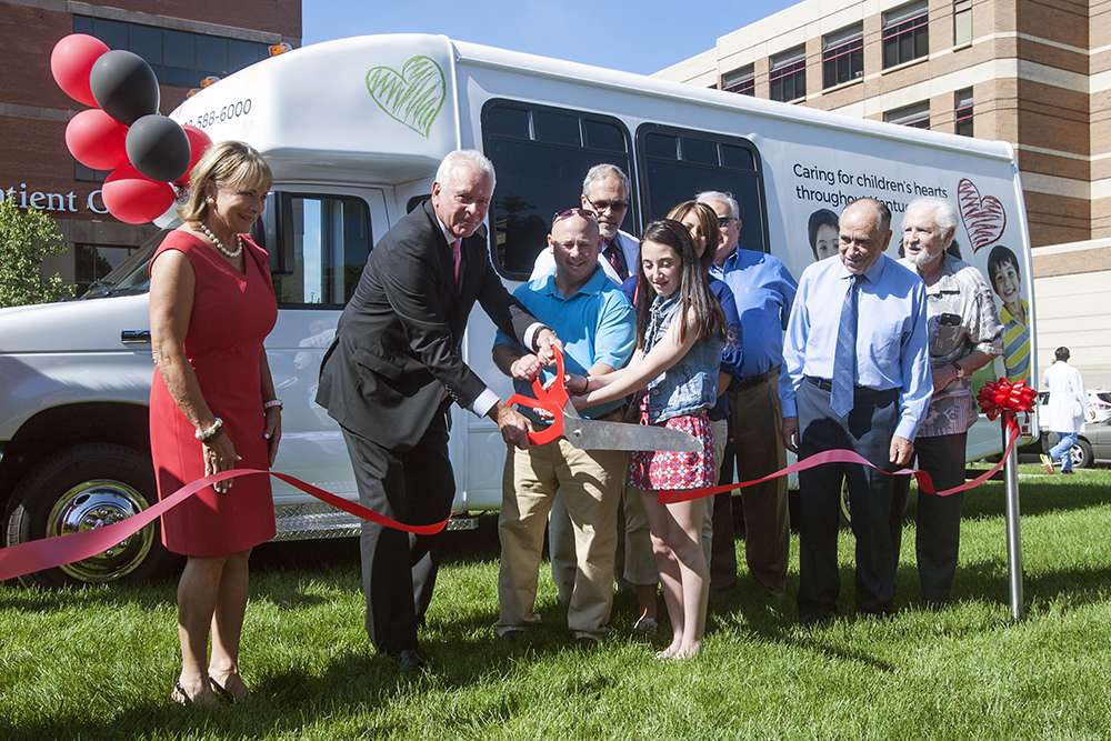 Pitino Foundation Van dedication on July 21, 2015