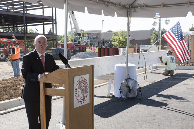 UofL Foundation, NTS ‘top off’ 500 North Hurstbourne, announce tenant