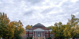 Grawemeyer Hall & Oval Entrance at UofL.