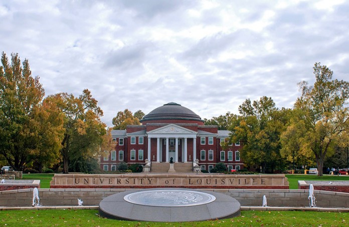 Grawemeyer Hall & Oval Entrance Grawemeyer Hall & Oval Entrance at UofL.