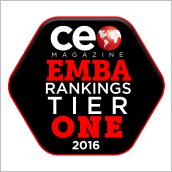CEO EMBA Rankings