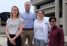 Melinda Ruberg, Matthew Newal, Katherine Yared and Anish Deshmukh