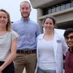 UofL med students Melinda Ruberg, Matthew Neal, Anish Deshmukh and Katherine Yared have developed a model for medical schools to educate physicians in a way that improves their own health.