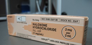 Naloxone opiate antidote (Narcan TM) can be used to reverse an opioid overdose