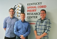 Benjamin Harrison, Ph.D., Jeffrey Petruska, Ph.D. and Kristofer Rau, Ph.D., co-authors of the publication
