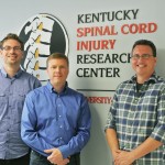 Benjamin Harrison, Ph.D., Jeffrey Petruska, Ph.D. and Kristofer Rau, Ph.D., co-authors of the publication.