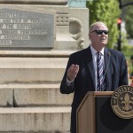 UofL President Ramsey, Louisville Mayor Fischer announced the Confederate statue on Third Street will be moved to a yet-to-be-determined location.