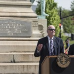 UofL President Ramsey and Louisville Mayor Fischer announced that the Confederate monument on Third Street will be moved to a new location.