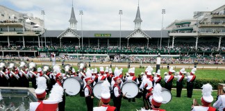 The UofL Cardinal Marching Band has been the “Official Band of the Kentucky Derby” since 1936.