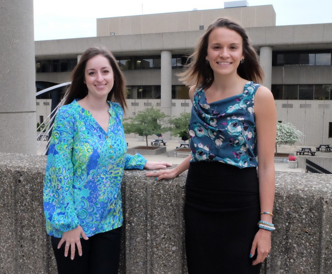 Mackenzie Flynn and Jessica Eaton Fulbright-Fogarty Fellows