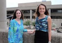 Mackenzie Flynn and Jessica Eaton Fulbright-Fogarty Fellows