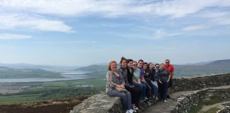 Eight Department of Psychological & Brain Sciences students, along with Dr. Melinda and Mr. Darrell Leonard, recently returned from two weeks in Northern Ireland.