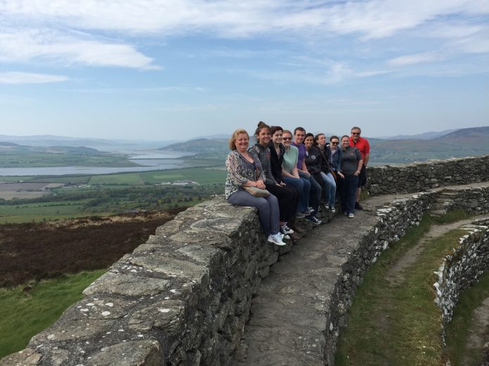 Eight Department of Psychological & Brain Sciences students, along with Dr. Melinda and Mr. Darrell Leonard, recently returned from two weeks in Northern Ireland.