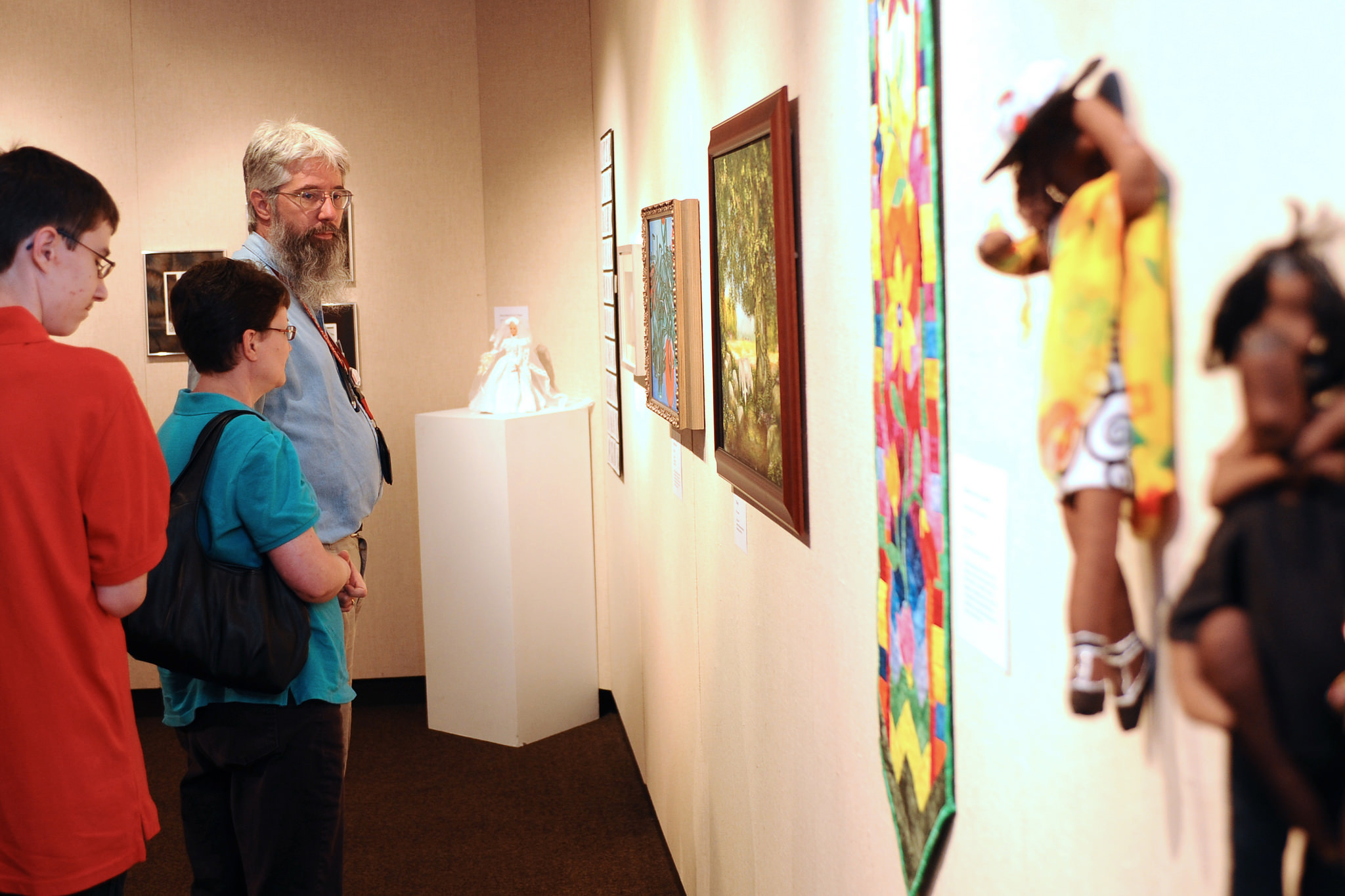 The annual Open Walls faculty/staff art exhibit runs from June 13-30.