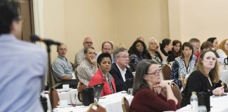 Lance Liebman, professor and former dean at Columbia Law School, delivered the keynote address June 9 at the 33rd annual Carl A. Warns and Edwin R. Render Labor and Employment Law Institute.