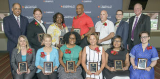 The University of Louisville’s Office of the President recently recognized its 2016 Outstanding Performance Award and Supervisor of the Year Award recipients.