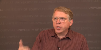 UofL dynamic meteorology professor Tim Dowling.