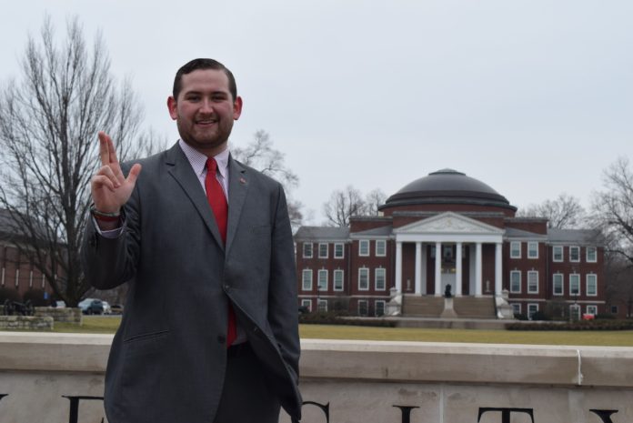 Vine Grove, Kentucky, native Aaron Vance has been involved in SGA since first arriving on campus in 2013.