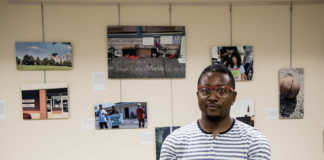 Trinidad Jackson, SPHIS senior researcher, wanted to launch the local Photovoice project after collecting images and stories from his hometown of St. Louis, Mo., during the week of the Ferguson protests.