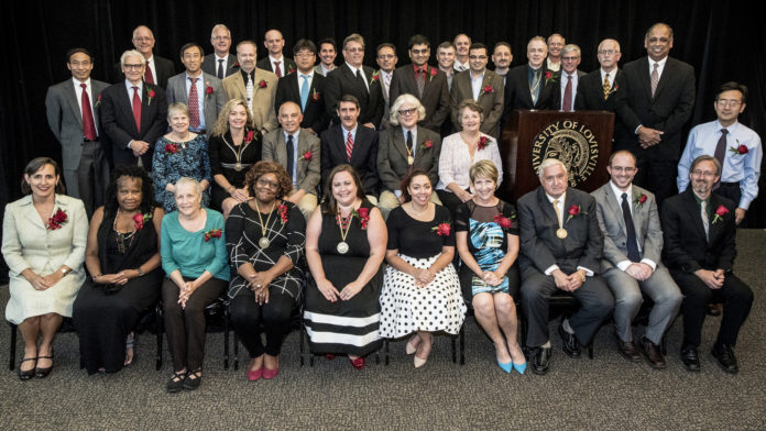 Acting President Neville Pinto and Acting Provost Dale Billingsley recognized dozens of outstanding faculty at the 2016 Celebration of Faculty Excellence.