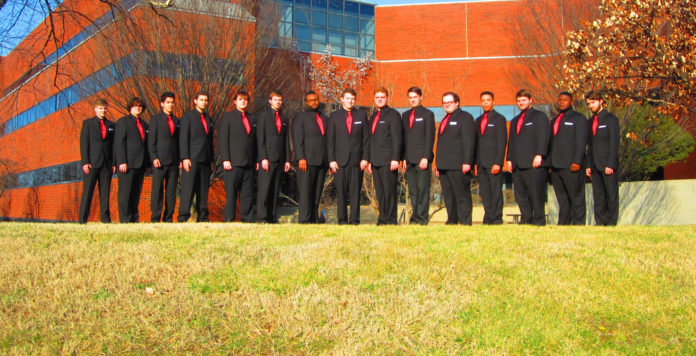 The Singing Cardsmen is a UofL men’s choir for non-music majors that was started last year by Dr. Randi Bolding in the College of Music.