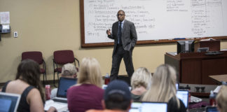 Cedric Merlin Powell has been a professor at the Brandeis School of Law since 1993 and was recently named faculty grievance officer for UofL.