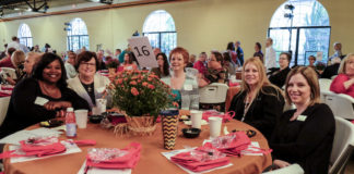 Faculty and staff at the School of Dentistry's fall retreat.