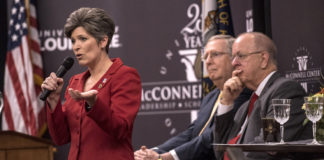 Senator Joni Ernst headlined the latest installment of the McConnell Center’s Distinguished Lecture Series.