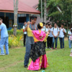 UofL students who went on the 2014 ISLP trip took time to dance with some of the people from the city of Cebu, Philippines.