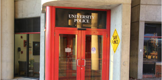 UofL Police Department building on the Belknap Campus.