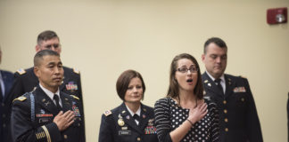 The new Army officers bring to 416 the total number of officers UofL’s Army ROTC has commissioned during its 34-year history.