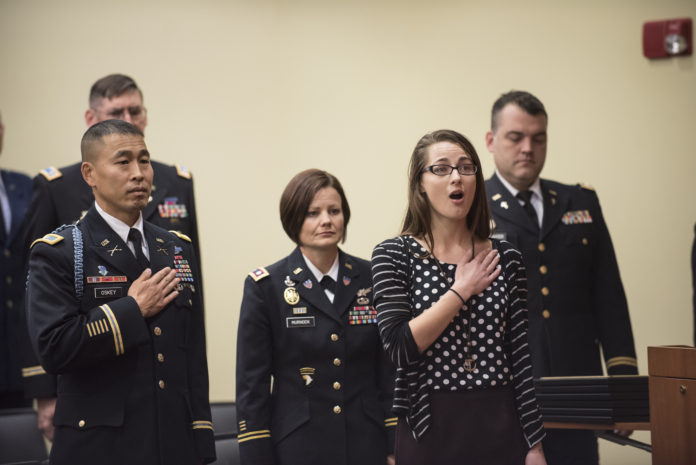 The new Army officers bring to 416 the total number of officers UofL’s Army ROTC has commissioned during its 34-year history.