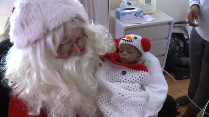 For the holidays, babies at UofL's Center for Women & Infants received new, tiny wardrobe created by the 