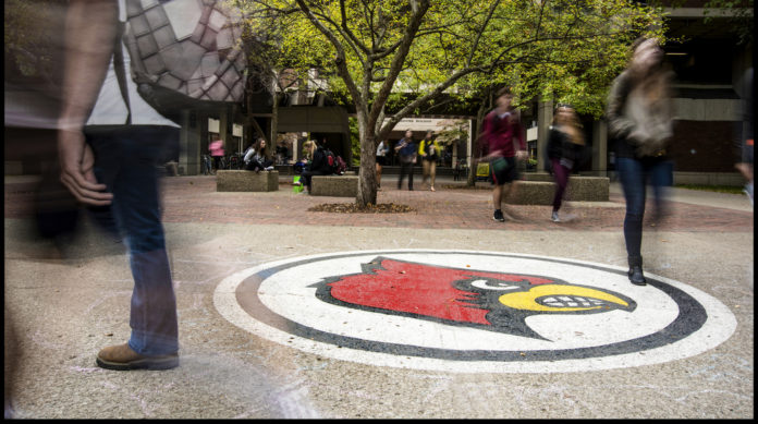 This is a composite of two or three photos and is one of UofL photographer Tom Fougerousse's favorite photos from 2016.