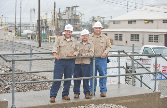 Employees at Monument Chemical in Bradenburg completed a program through UofL Professional Development to earn Management Development certificates.