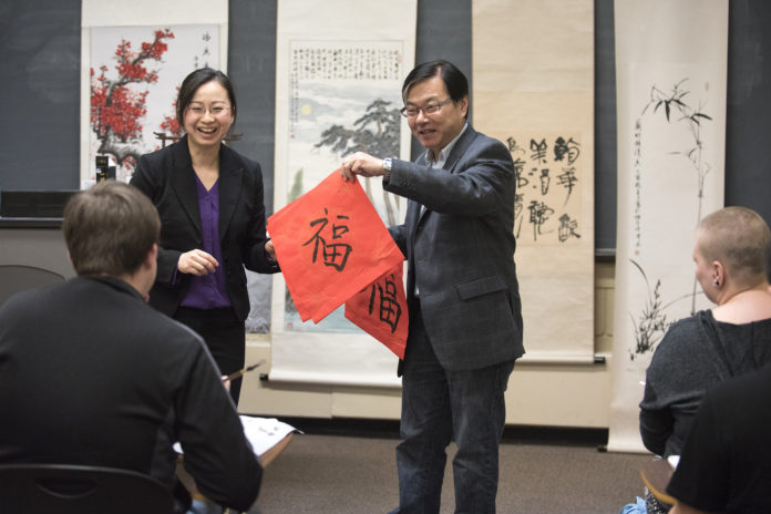Since the establishment of the Chinese Language minor last semester, the program has accepted six students, is processing six more applications, and is continually fielding calls and emails from prospective students