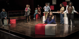 “Baltimore,” a new play about the complexities of race on college campuses, was performed at UofL in February.