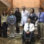 Left to right: Rachel Howard, Sarah Frankel, and Jessica Petrey of University Libraries; Dr. Julio Ramirez, Dr. Bill Mattingly, Kimberley Buckner, and Matt Grassman of Division of Infectious Diseases.