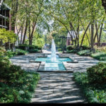 Schneider Fountain on the Belknap Campus.