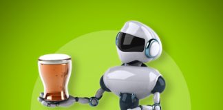 Robot and beer
