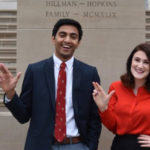 Vishnu Tirumala and Sarah Love were elected president and executive vice president for the Student Government Association during the recent election.