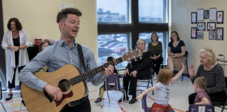 Michael Detmer, professor, music therapist and the study’s lead researcher.