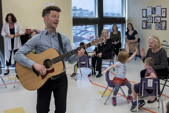 Michael Detmer, professor, music therapist and the study’s lead researcher.