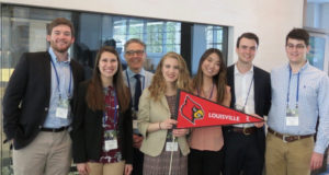 Six UofL students presented their undergraduate research projects earlier this month at Duke University which hosted the 12th annual ACC Meeting of the Minds conference.